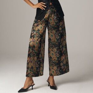 THE SOMERSET PULL-ON PANTS: CROPPED JACQUARD EDITION L Petite